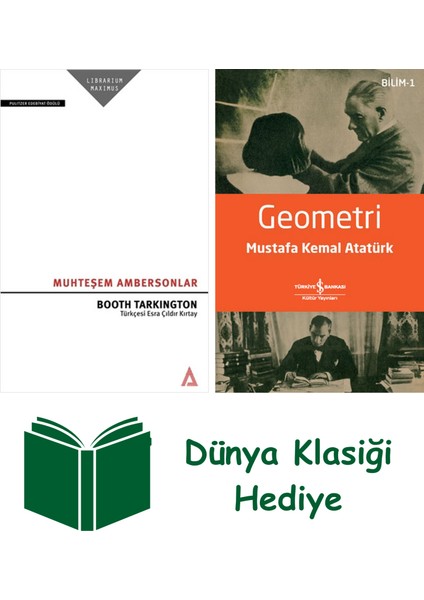 Muhteşem Ambersonlar + Geometri + Dünya Klasiği Hediye
