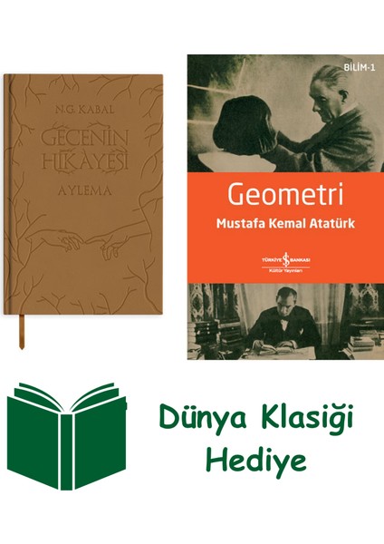 Gecenin Hikayesi - Aylema (Deri Kapak) + Geometri + Dünya Klasiği Hediye