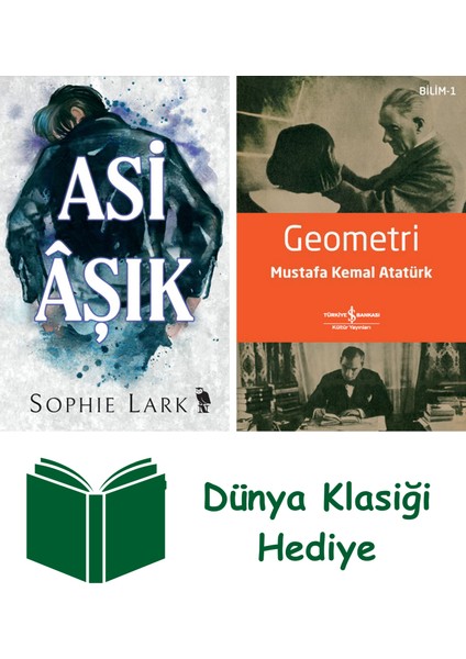 Asi Âşık + Geometri + Dünya Klasiği Hediye