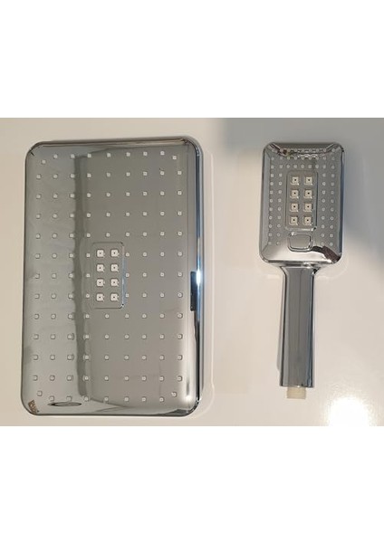 Rhea Krom Tepe Duş ve El Duş Başlık Seti fiyatları