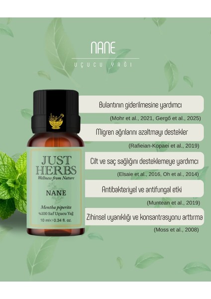 Nane Yağı 10 ml %100 Saf ve Doğal Mentha Piperita Oil fiyatları