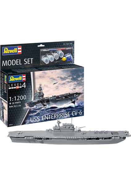 Model Set Uss Enterprise Cv-6, Oyuncak