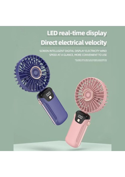 Fan Mini El Tipi Elektrikli Fan, Led'li Fan fırsatları