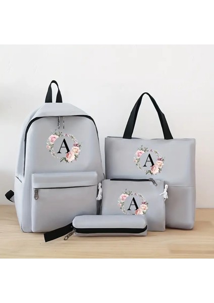 4 Lü Sırt Çantası Seti ''a'' (Sırt Çantası/omuz Çantası/çapraz Çanta/kalem Kutusu)