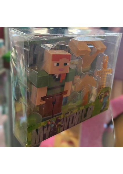 Minecraft Karakter 10CM (Model 2 ) AD68517