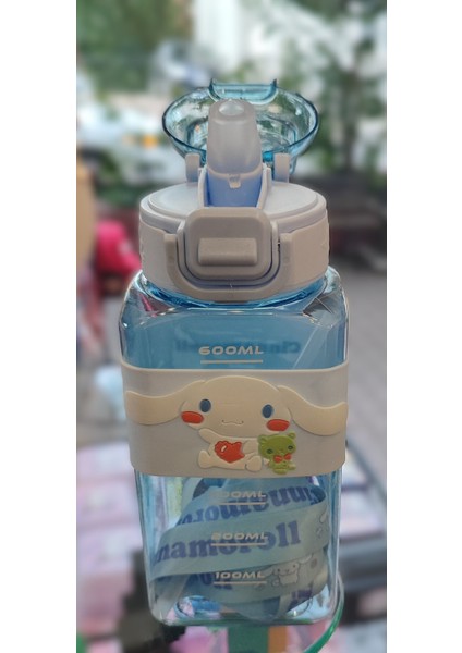 Cinnamoroll Figürlü Çocuk Suluk Matara 600ML Askılı Plastik AD71039 fiyatları