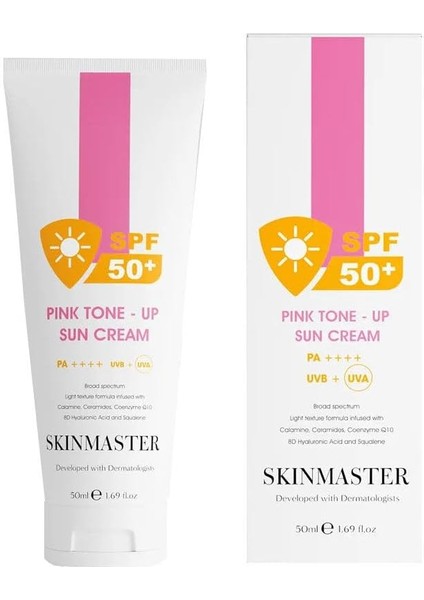 Skinmaster Pink Tone Up Sun Güneş Kremi 50 Mililitre