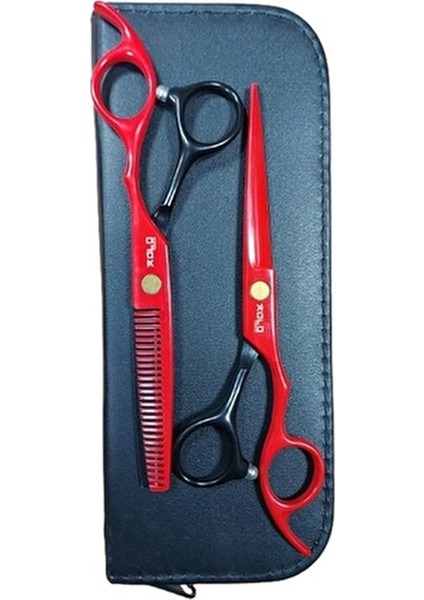 Tıraş Makineli Saç Tıraş Kesim Makas Seti 8 Parça Kuaför Berber Hazır Tıraş Seti Dailingred indirimleri