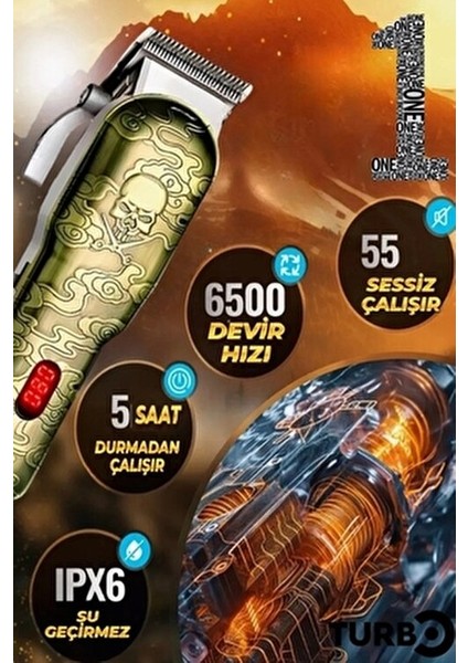 Tıraş Makineli Saç Tıraş Kesim Makas Seti 8 Parça Kuaför Berber Hazır Tıraş Seti Dailingred