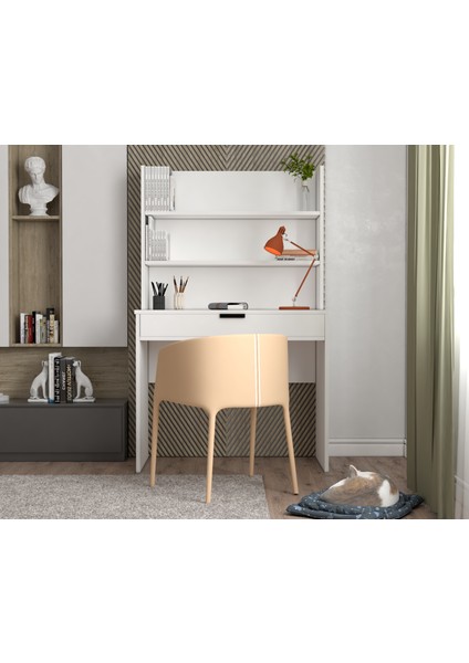 Armi Tek Çekmeceli Kitaplıklı Çalışma Masası fiyatları