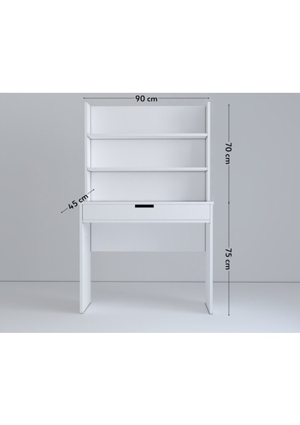 Armi Tek Çekmeceli Kitaplıklı Çalışma Masası indirimleri