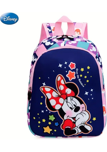 Çocuk Sırt Çantası Orta Boy Minnie Figürlü
