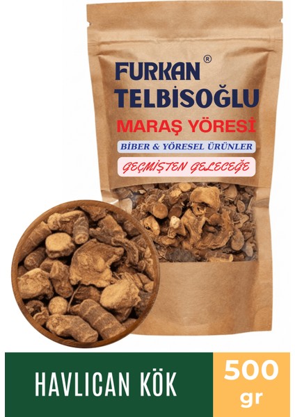 Havlıcan Kök - (Elenmiş, Katkısız) 500GR