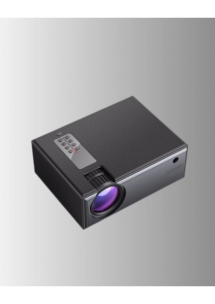 Yüksek Parlaklıkta Projeksiyon Cihazı – 1080P Destekli, Taşınabilir Ev Sineması Sistemi indirimleri