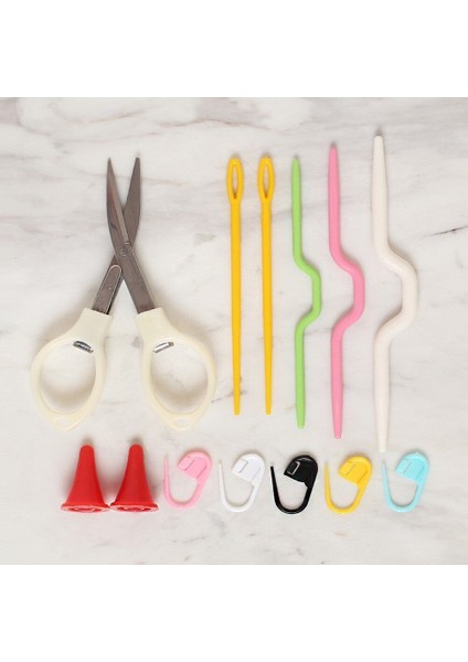 Loren Çantalı Tığ ve Örgü Aksesuarları Seti fırsatları