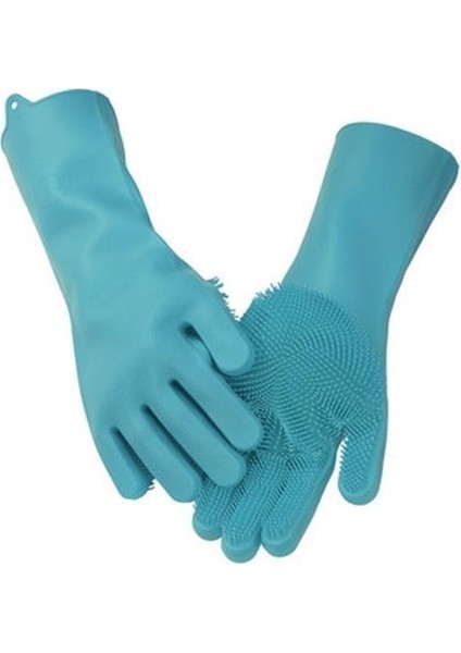 Sıladanal® Isıya Dayanıklı Pratik Sihirli Silikon Bulaşık Yıkama Eldiveni indirimleri