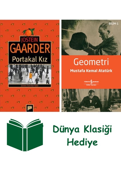 Portakal Kız + Geometri + Dünya Klasiği Hediye