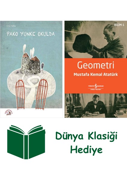 Pako Yunke Okulda + Geometri + Dünya Klasiği Hediye