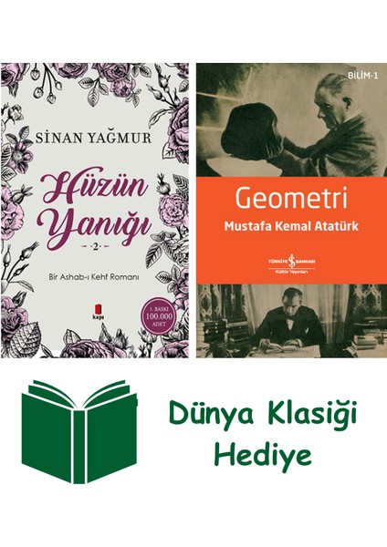 Hüzün Yanığı 2 + Geometri + Dünya Klasiği Hediye