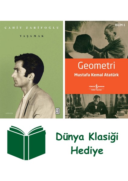Yaşamak + Geometri + Dünya Klasiği Hediye