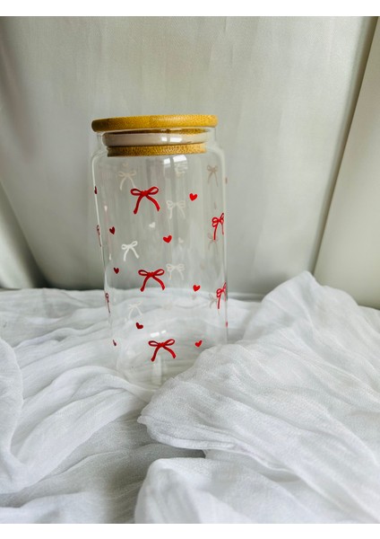 Pipetli Kırmızı Fiyonklu Pinterest Bardak Hediyelik Kahve Bardağı Kola Bardağı fiyatları