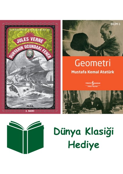 Dünyanın Ucundaki Fener + Geometri + Dünya Klasiği Hediye