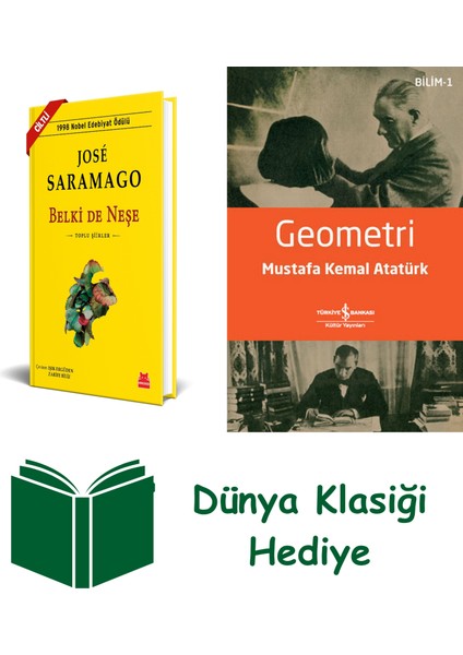 Belki De Neşe (Ciltli) + Geometri + Dünya Klasiği Hediye