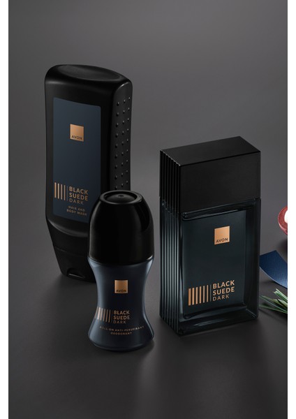 Black Suede Dark Erkek Roll-on Deodorant 50 ml Odunsu Kösele ve Baharatlı Koku modelleri