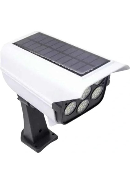 Solar Bahçe Aydınlatması Hareket Sensörlü Uzaktan Kumandalı Kamera Görünümlü indirimleri