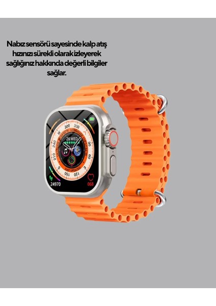 Gps’li Akıllı Saat – Nabız, Uyku ve Adım Takibi, Suya Dayanıklı modelleri
