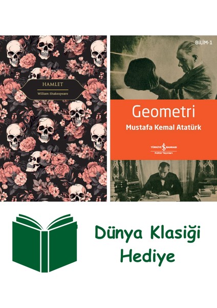 Hamlet (Ciltli) + Geometri + Dünya Klasiği Hediye