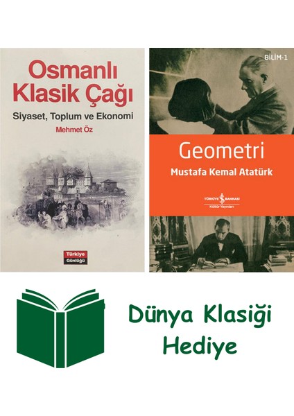 Osmanlı Klasik Çağı + Geometri + Dünya Klasiği Hediye