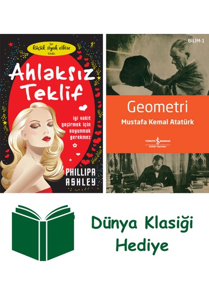 Ahlaksız Teklif (Cep Boy) + Geometri + Dünya Klasiği Hediye