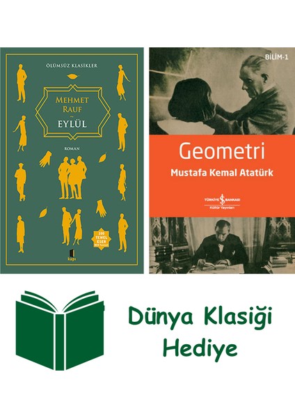 Eylül + Geometri + Dünya Klasiği Hediye