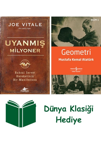 Uyanmış Milyoner + Geometri + Dünya Klasiği Hediye