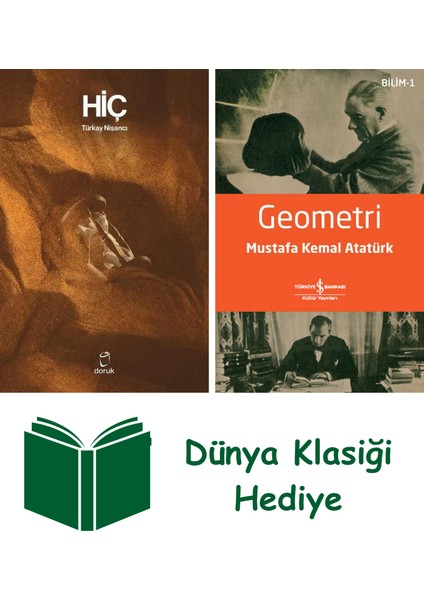 Hiç + Geometri + Dünya Klasiği Hediye
