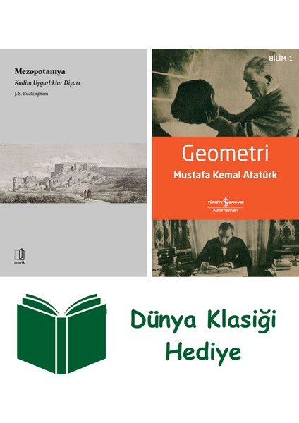 Mezopotamya - Kadim Uygarlıklar Diyarı + Geometri + Dünya Klasiği Hediye