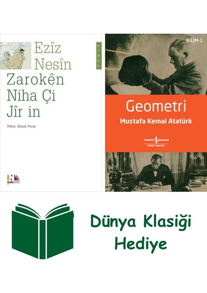 Zaroken Niha Çi Jir In + Geometri + Dünya Klasiği Hediye