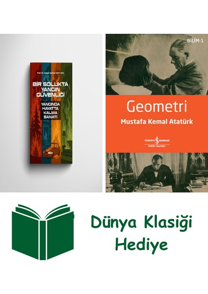 Bir Solukta Yangın Güvenliği + Geometri + Dünya Klasiği Hediye