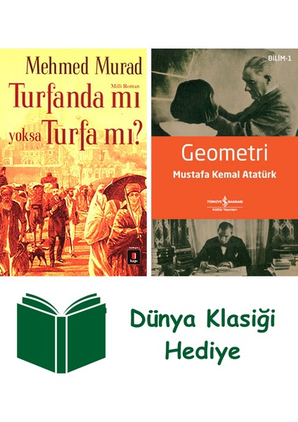 Turfanda Mı Yoksa Turfa Mı? + Geometri + Dünya Klasiği Hediye