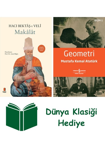 Makâlât + Geometri + Dünya Klasiği Hediye