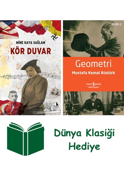 Kör Duvar + Geometri + Dünya Klasiği Hediye