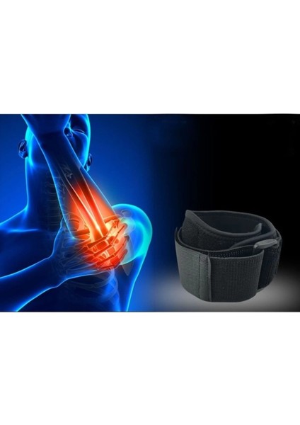 Epikondilit Bandı | Tenisçi ve Golfçü Dirseği Desteği Silikon Destekli | Ayarlanabilir Dirsek Bandı fırsatları