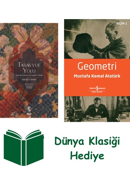 Tasavvuf Yolu + Geometri + Dünya Klasiği Hediye
