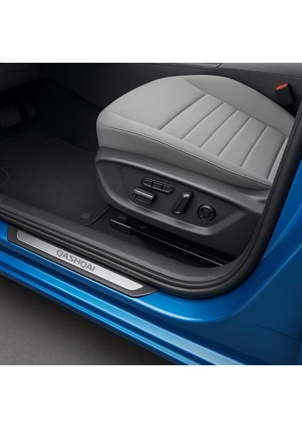 Nissan Quashqaı 2007-2014 Arası Krom Kapı Eşiği 4 Parça Paslanmaz Çelik Abs Çerçeve (Yazılı) fiyatları