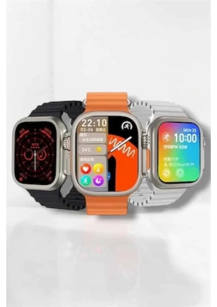 Bluetooth Bağlantılı Nabız, Kan Basıncı, Oksijen Ölçer Akıllı Saat modelleri