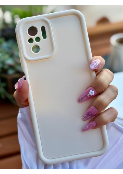 Redmi Note 10 ve Note 10S Uyumlu Mat Lansman Parmak Izi Bırakmaz Esnek Silikon Kılıf