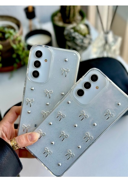 Galaxy A55 Uyumlu 3D Mini Fiyonk Tasarımlı Oyuncaklı Silikon Kılıf fırsatları