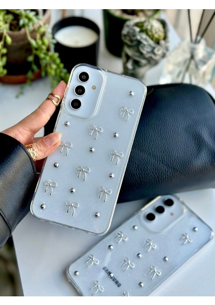 Galaxy A55 Uyumlu 3D Mini Fiyonk Tasarımlı Oyuncaklı Silikon Kılıf indirimleri