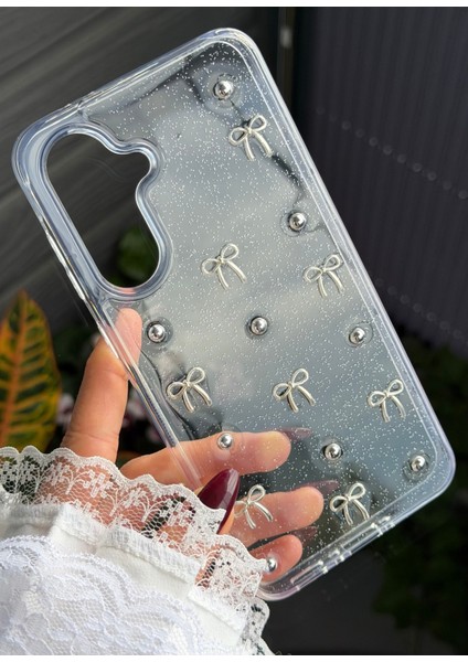 Galaxy A26 Uyumlu Mini Fiyonk Epoksili Oyuncaklı Esnek Silikon Kılıf